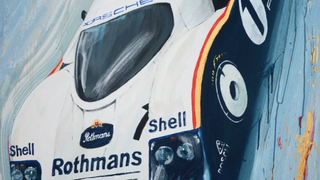 The most iconic race cars in history captured in beautiful paintings